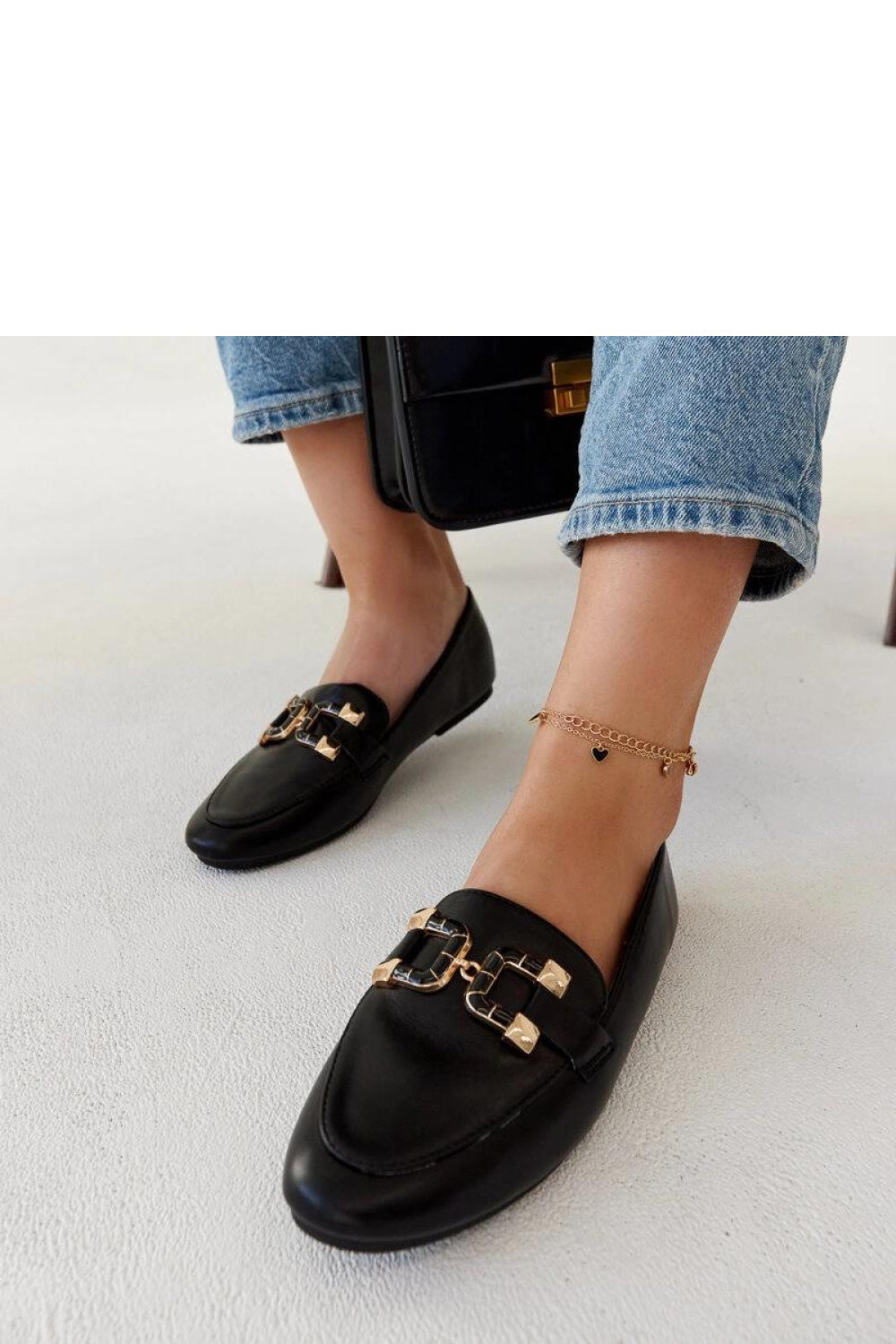 Moccasins femme Solea — noir