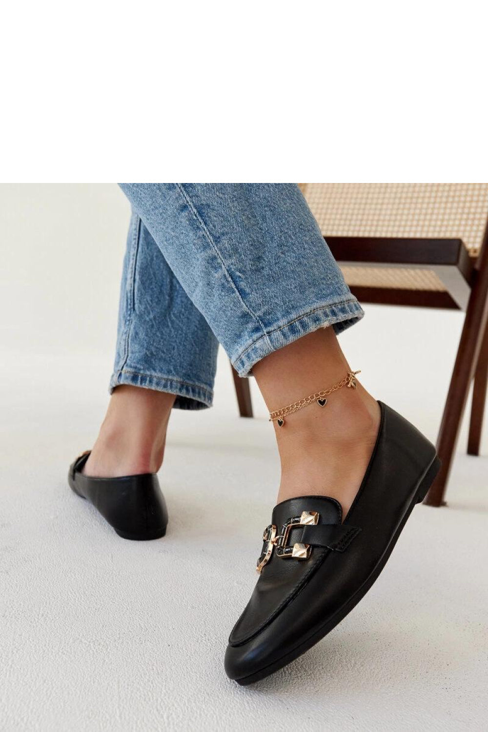 Moccasins femme Solea — noir