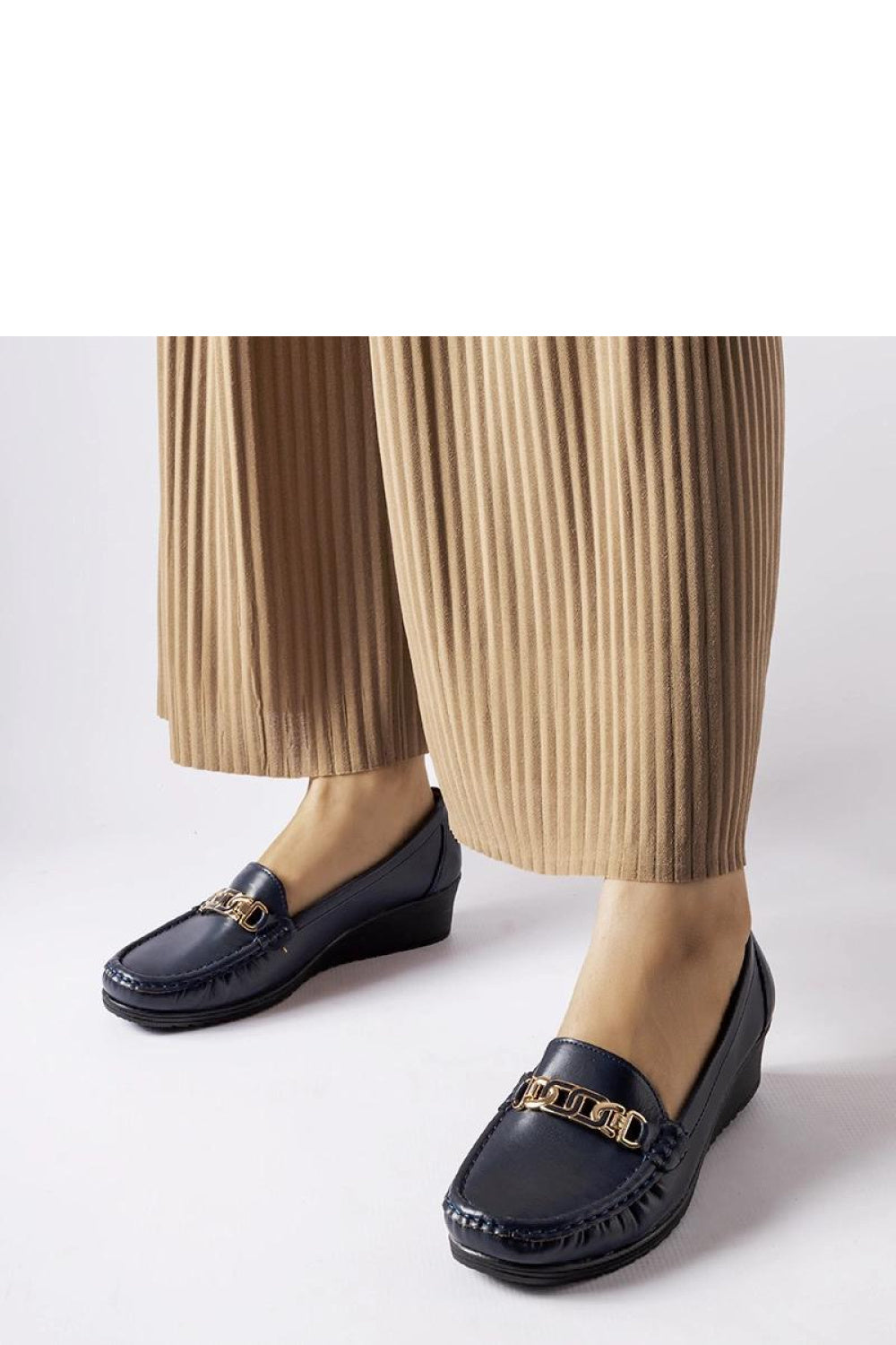 Moccasins femme Solea — bleu