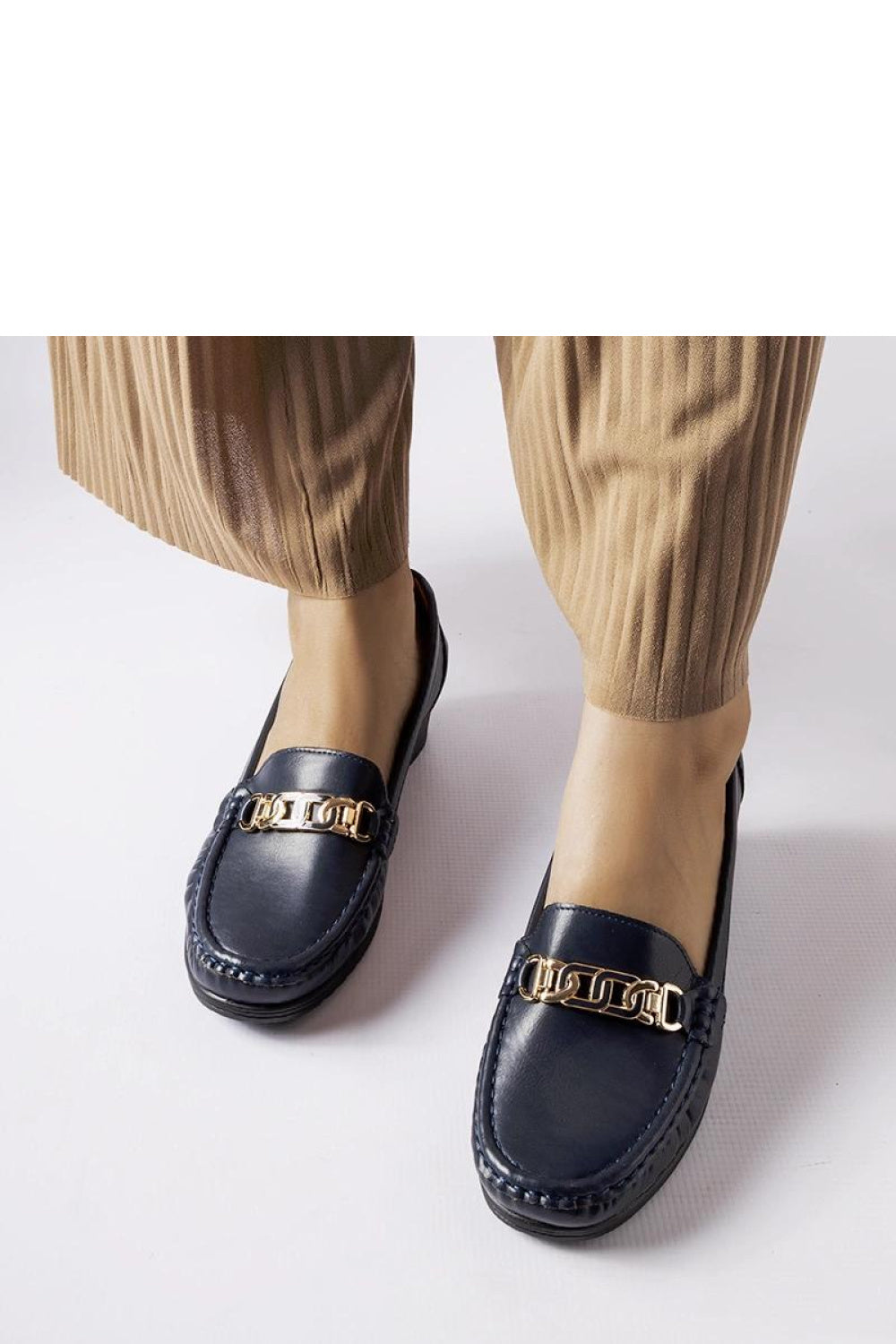 Moccasins femme Solea — bleu