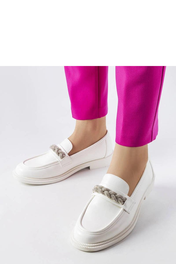Moccasins femme Solea — blanc