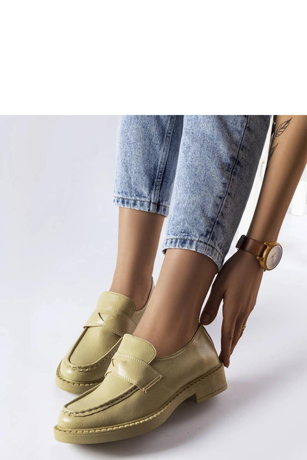 Moccasins femme Solea — vert