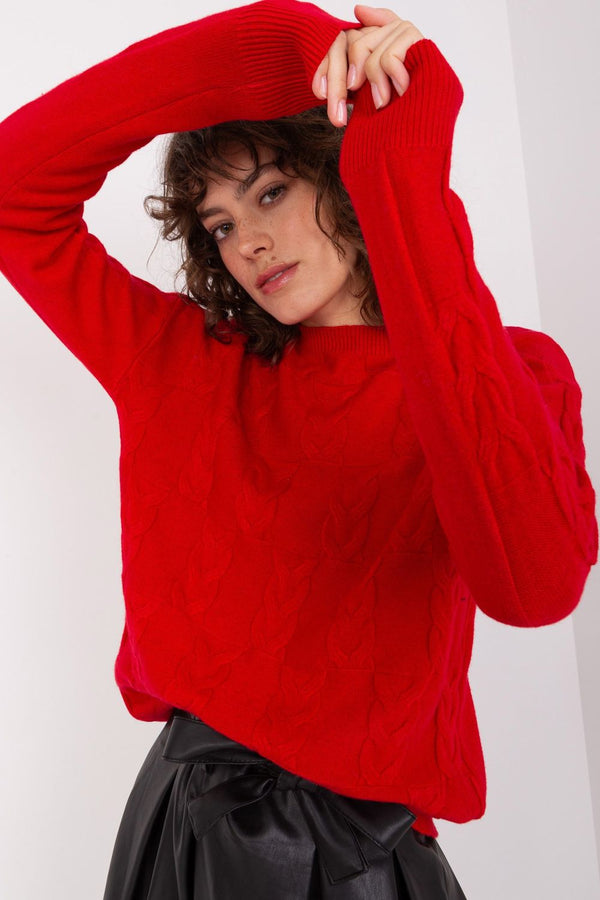 Pull femme AT Chandail Chandail — rouge
