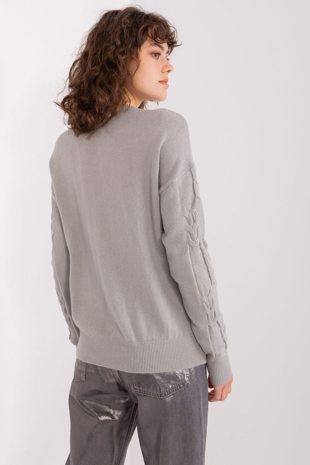 Pull femme AT Chandail Chandail — gris