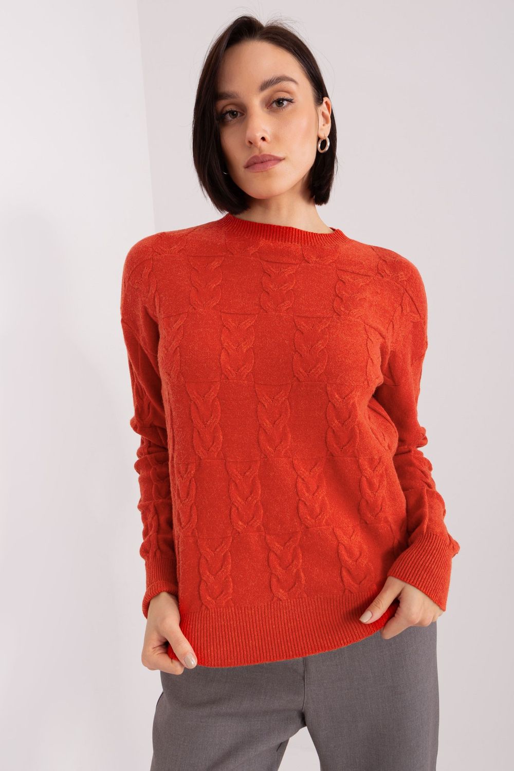 Pull femme AT Chandail Chandail — orange