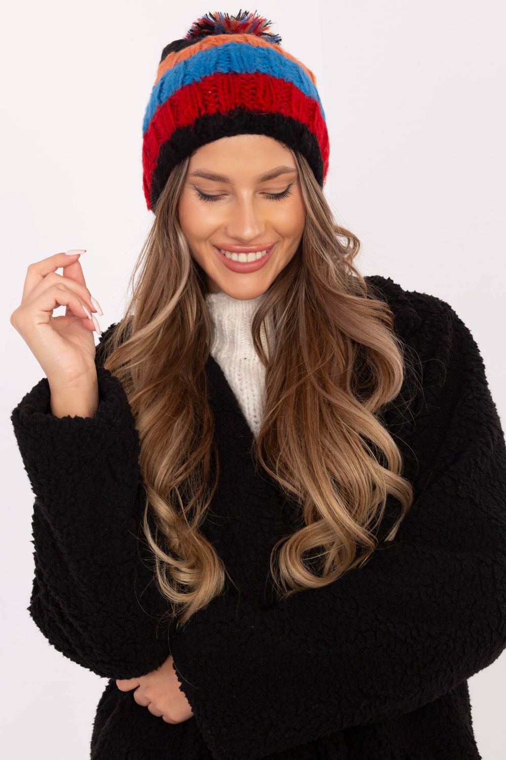 Bonnet femme AT — orange