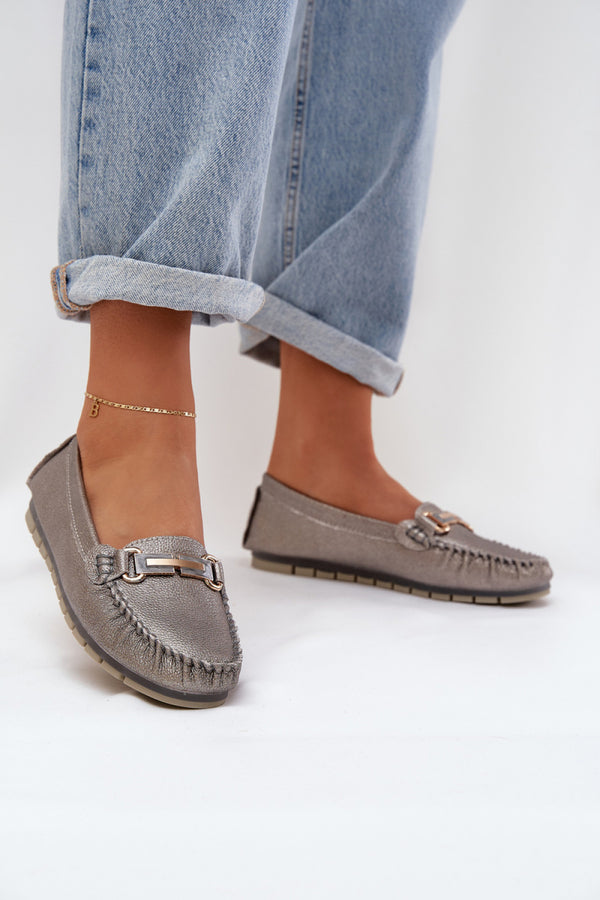 Moccasins femme Step in style — gris