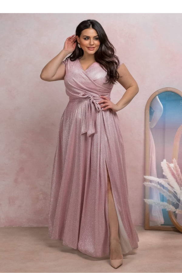Robe femme With You Plus Size Plus — rosé