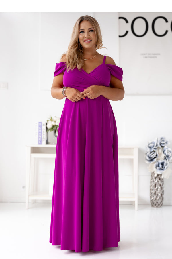 Robe femme With You Longue Longue — violet