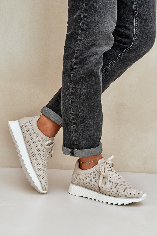 Baskets femme Step in style À Plateforme À — beige