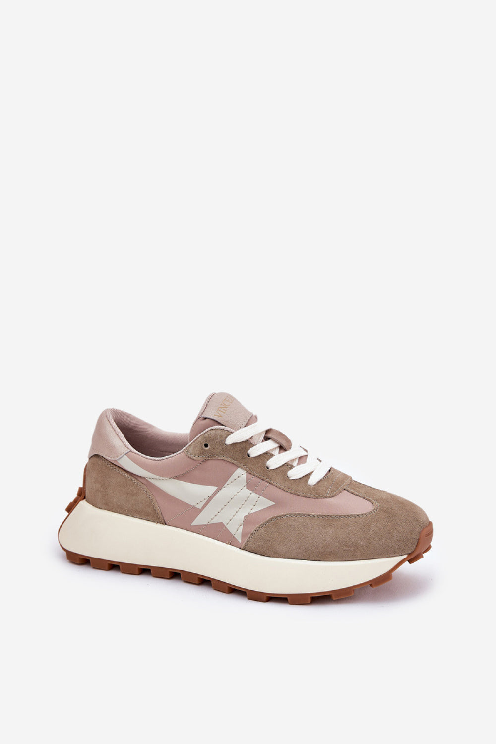Baskets femme Step in style À Plateforme À — beige