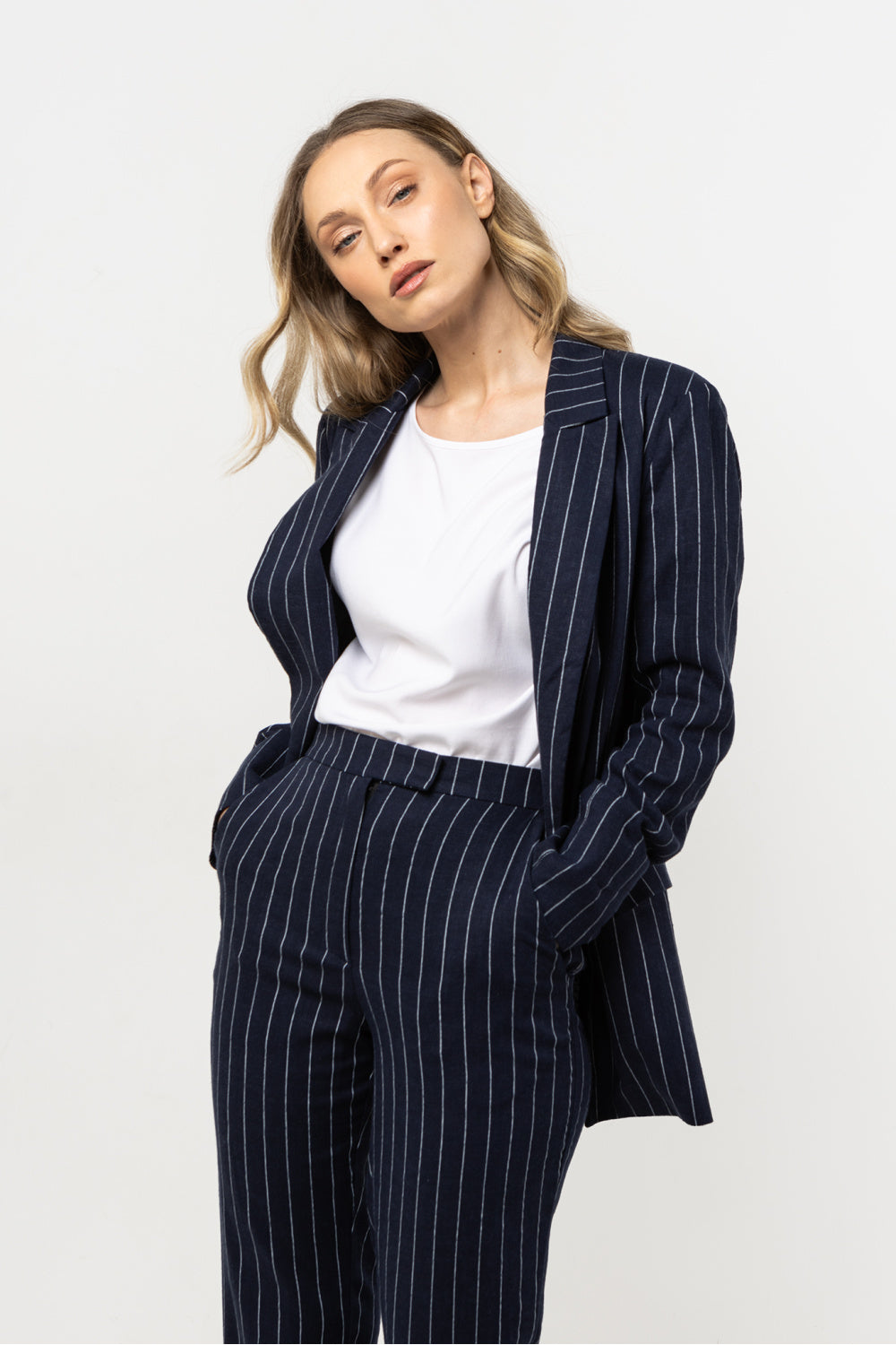 Veste femme awama — bleu marine