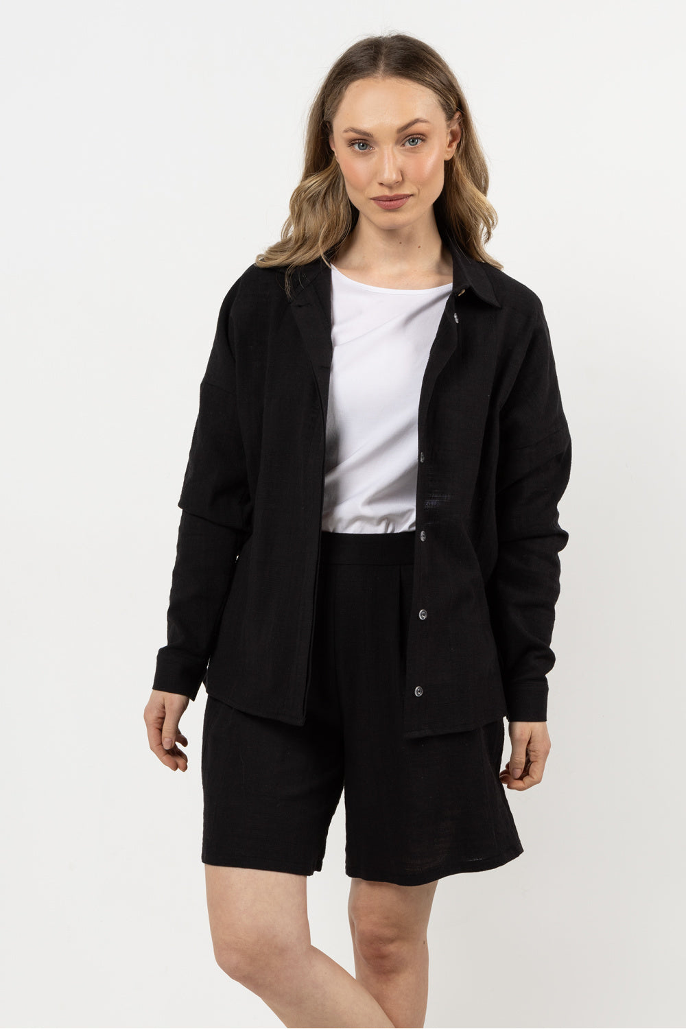 Blouse femme awama — noir
