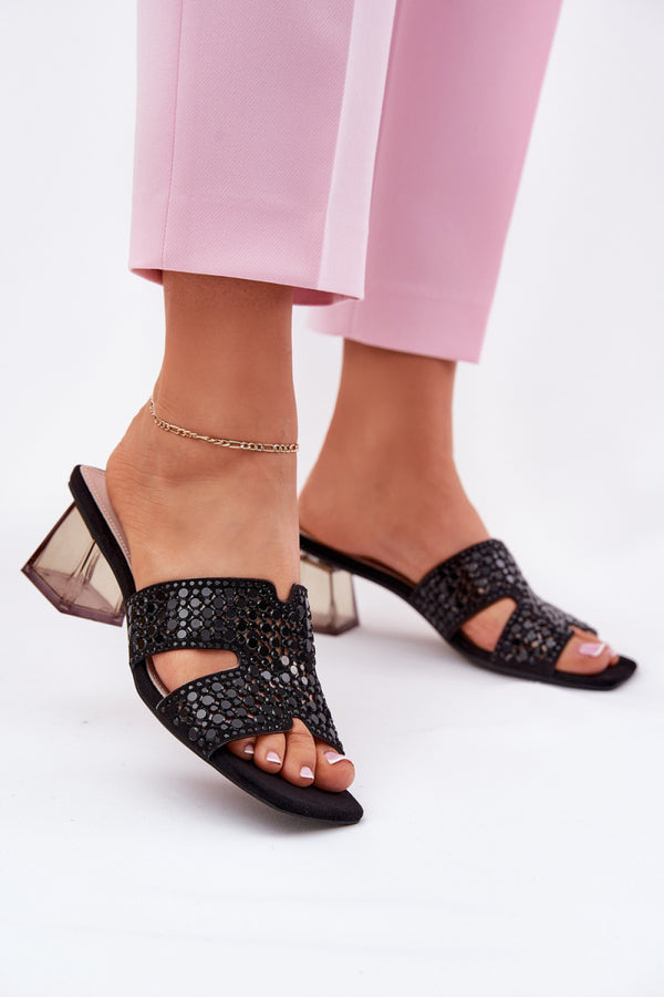 Sandales femme Step in style Des Mules À — noir
