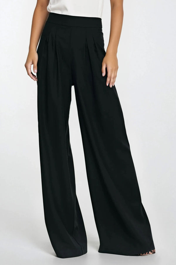 Chaussures à talons femme Nife Pantalon Long Pantalon — noir