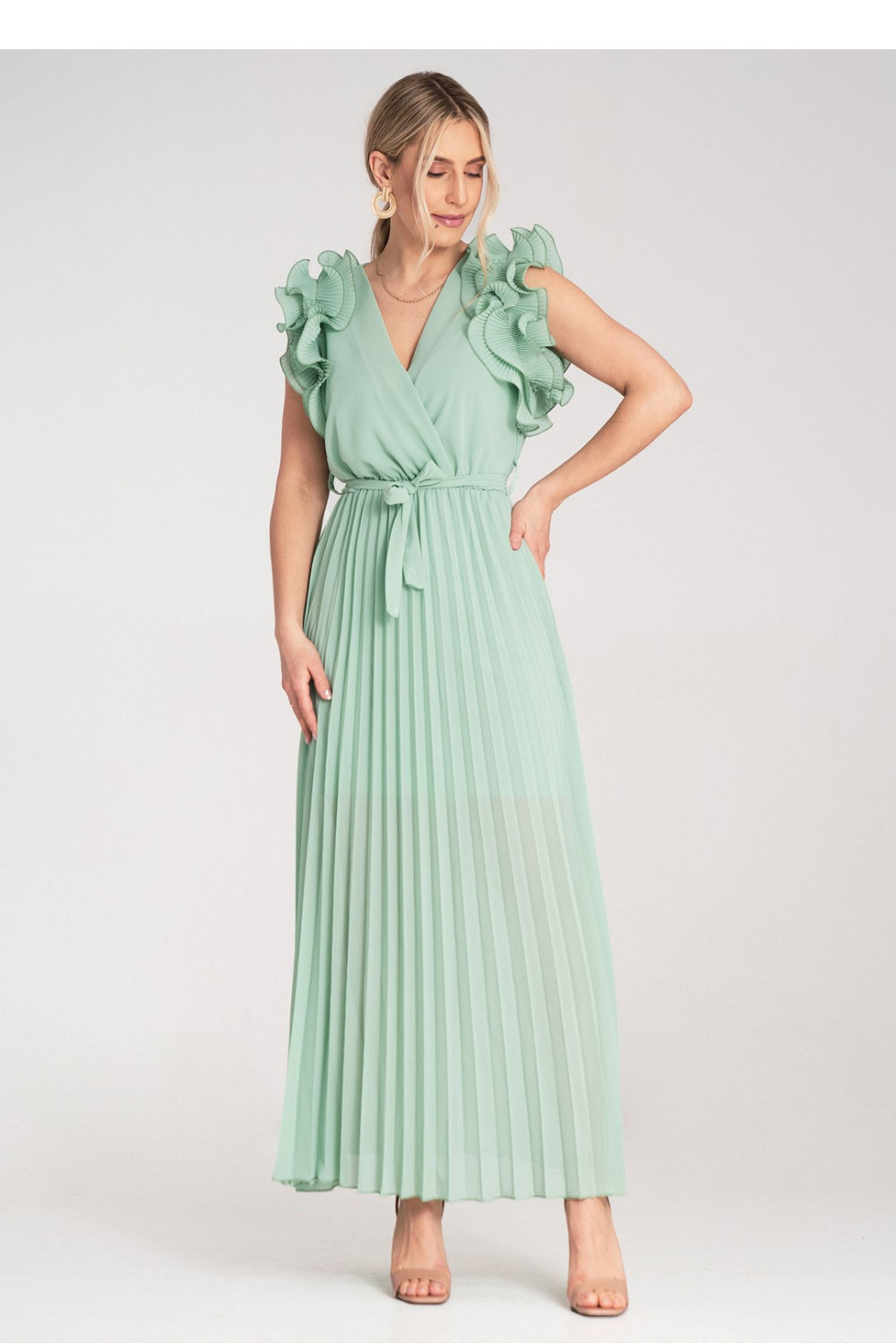 Robe femme Figl De Cocktail De — vert