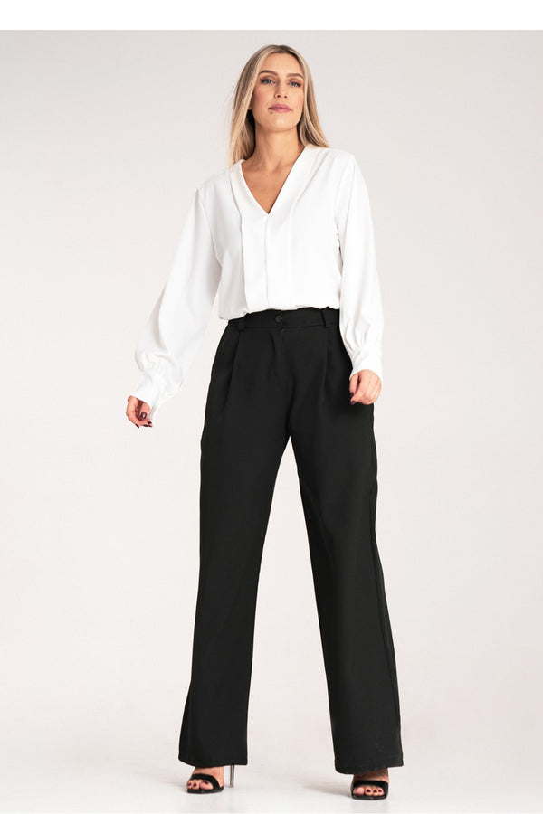 Chaussures à talons femme Figl Pantalon Pantalon — noir