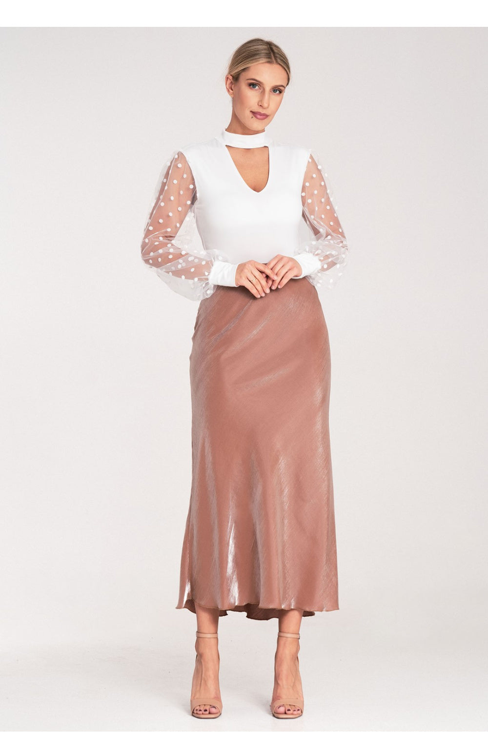 Jupe femme Figl — beige