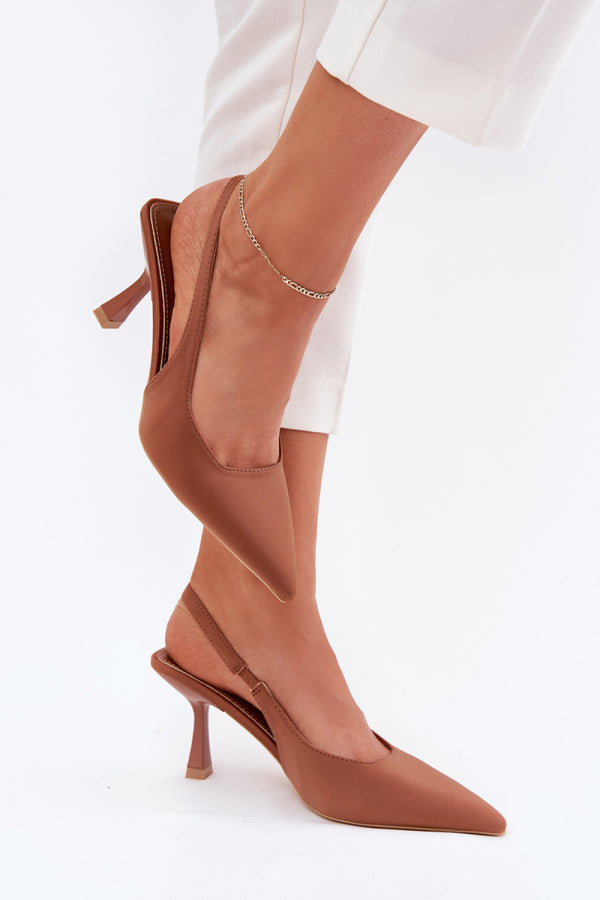 Sandales femme Step in style À Talons À — brun