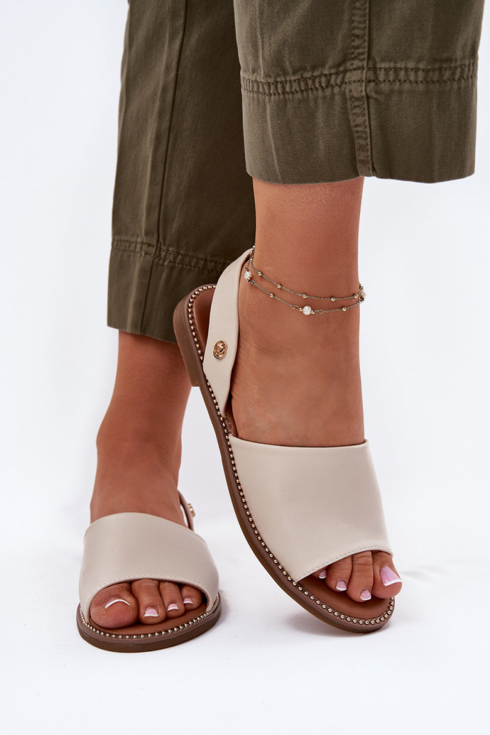 Sandales femme Step in style — beige