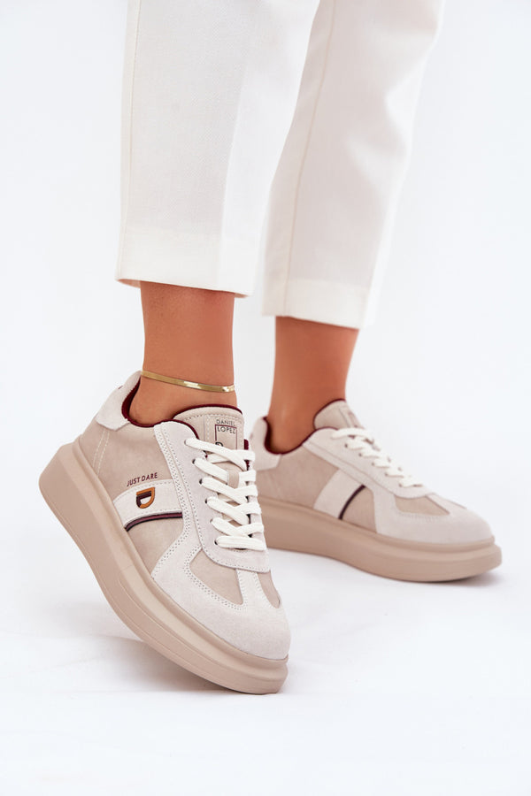 Chaussures de sport femme Step in style — beige