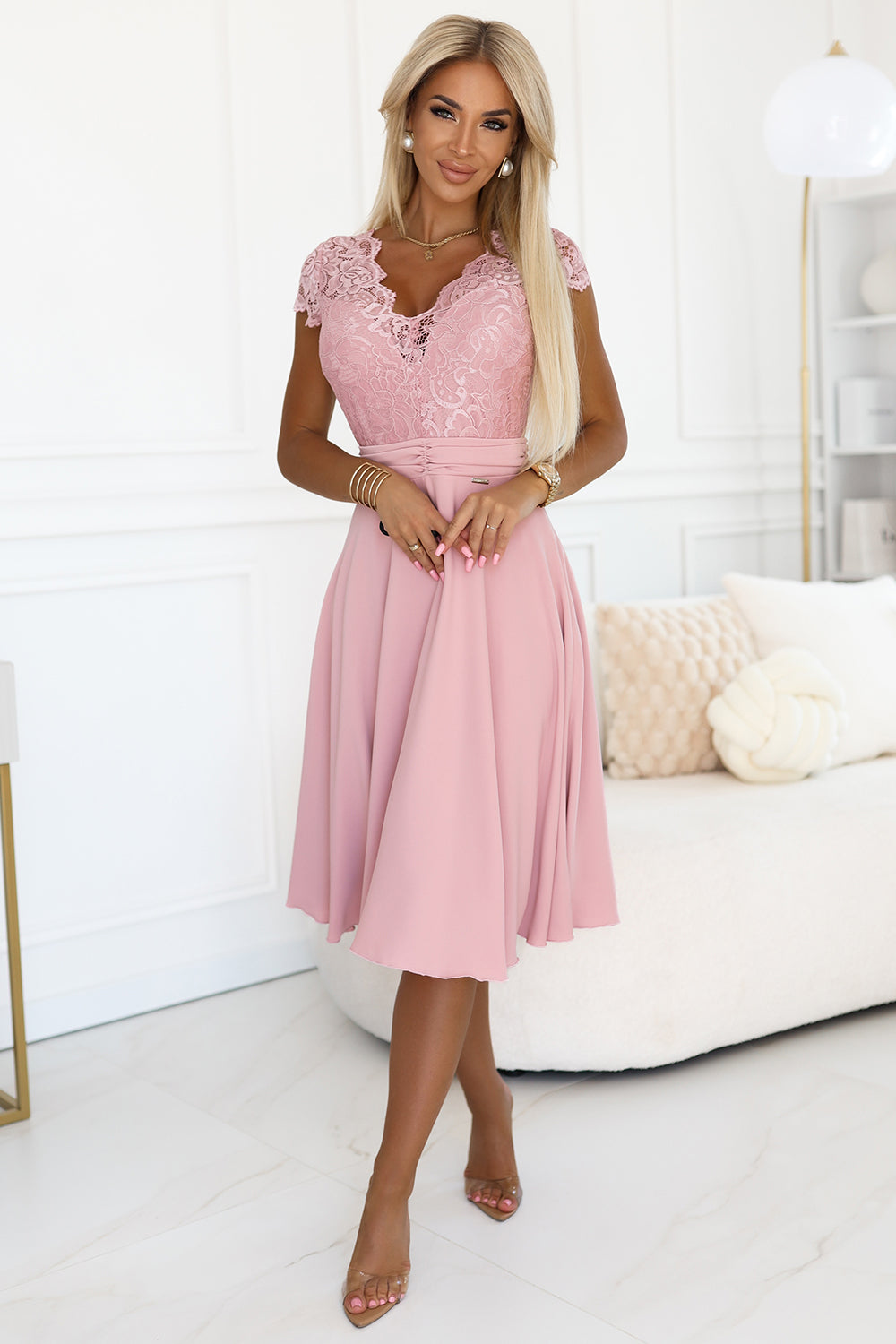 Robe femme Numoco De Soirée De — rosé