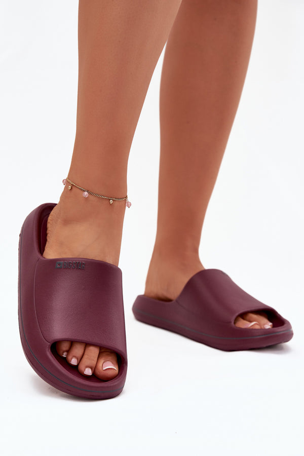 Sandales femme Step in style Clacquettes Clacquettes — rouge