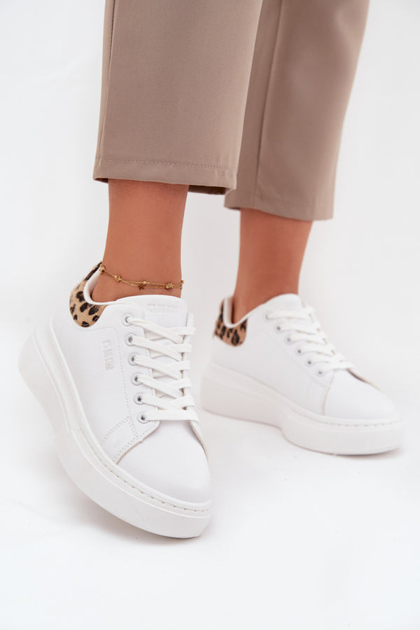 Baskets femme Step in style À Plateforme À — blanc