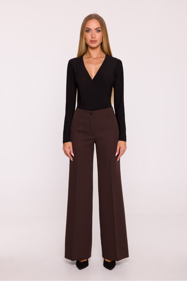 Chaussures à talons femme Moe Pantalon Pantalon — brun