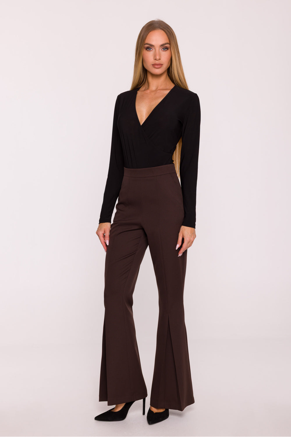 Chaussures à talons femme Moe Pantalon Pantalon — brun