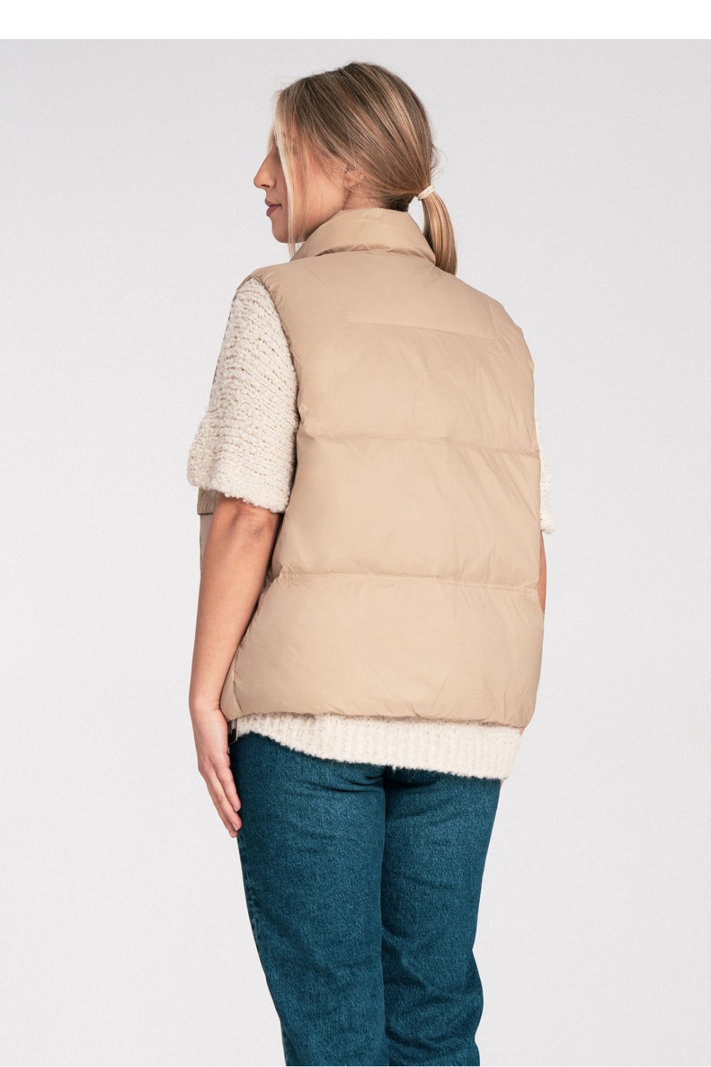 Gilet femme Figl — beige