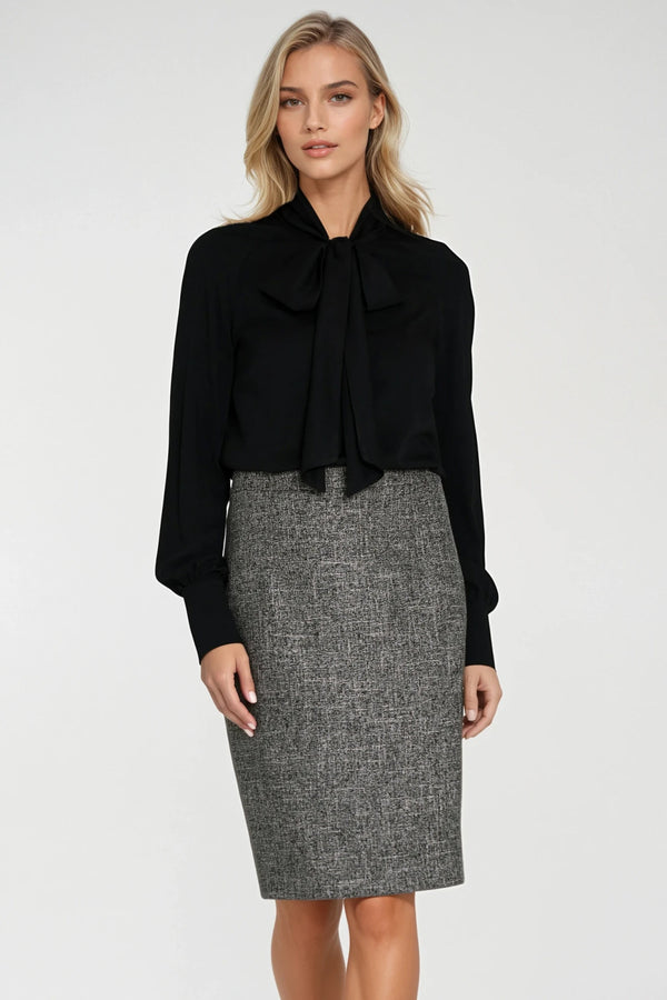 Blouse femme Nife Chemisier Chemisier — noir