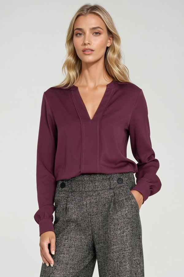 Blouse femme Nife Chemisier Chemisier — violet