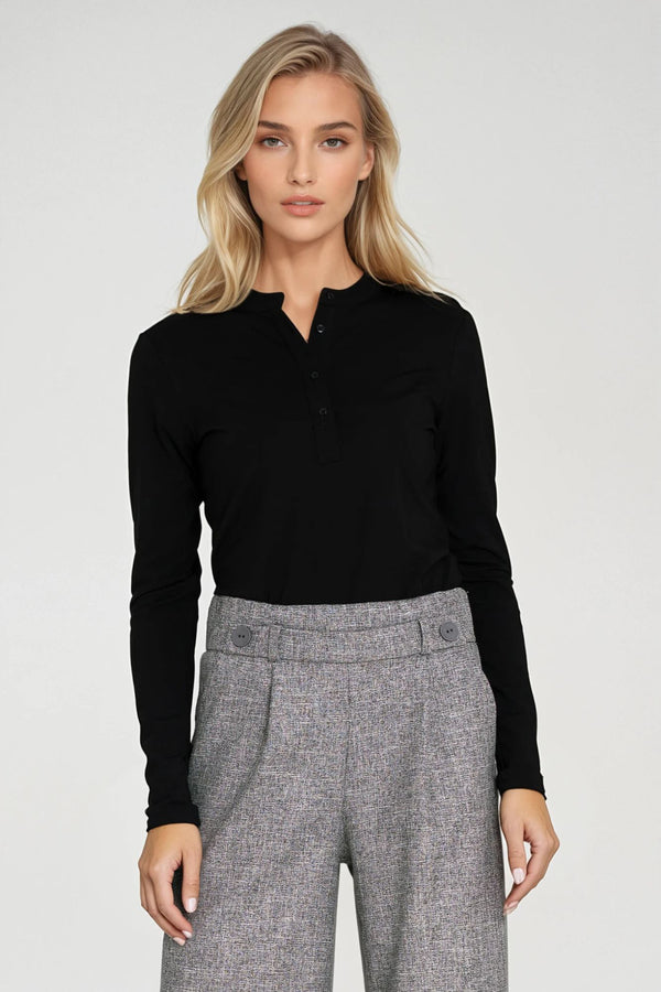 Blouse femme Nife Chemisier Chemisier — noir