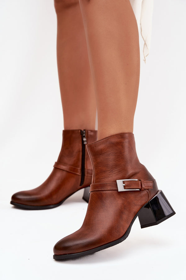 Bottes femme Step in style À Talons À — brun