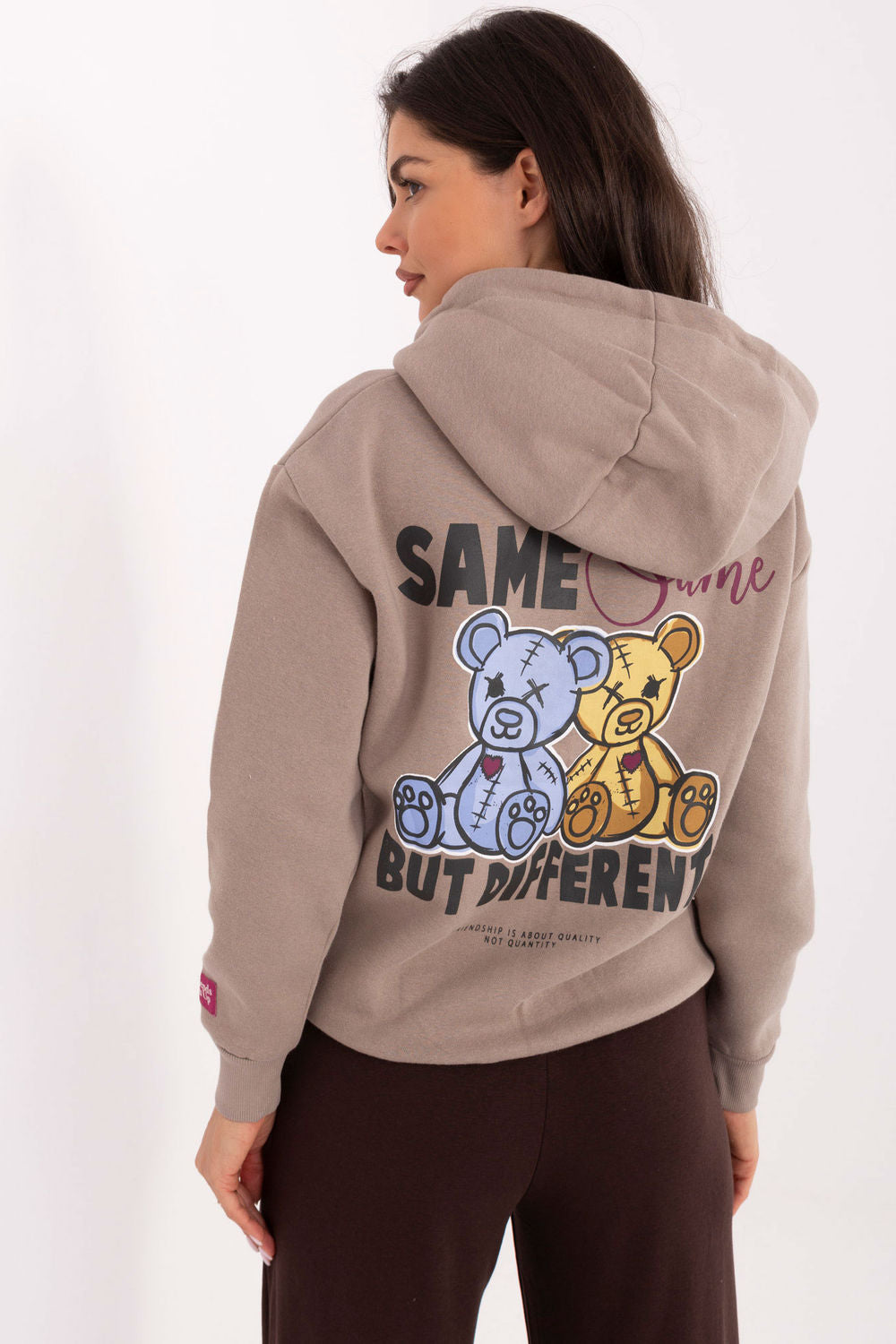 T-shirt femme Sublevel Sweatshirt Sweatshirt — beige
