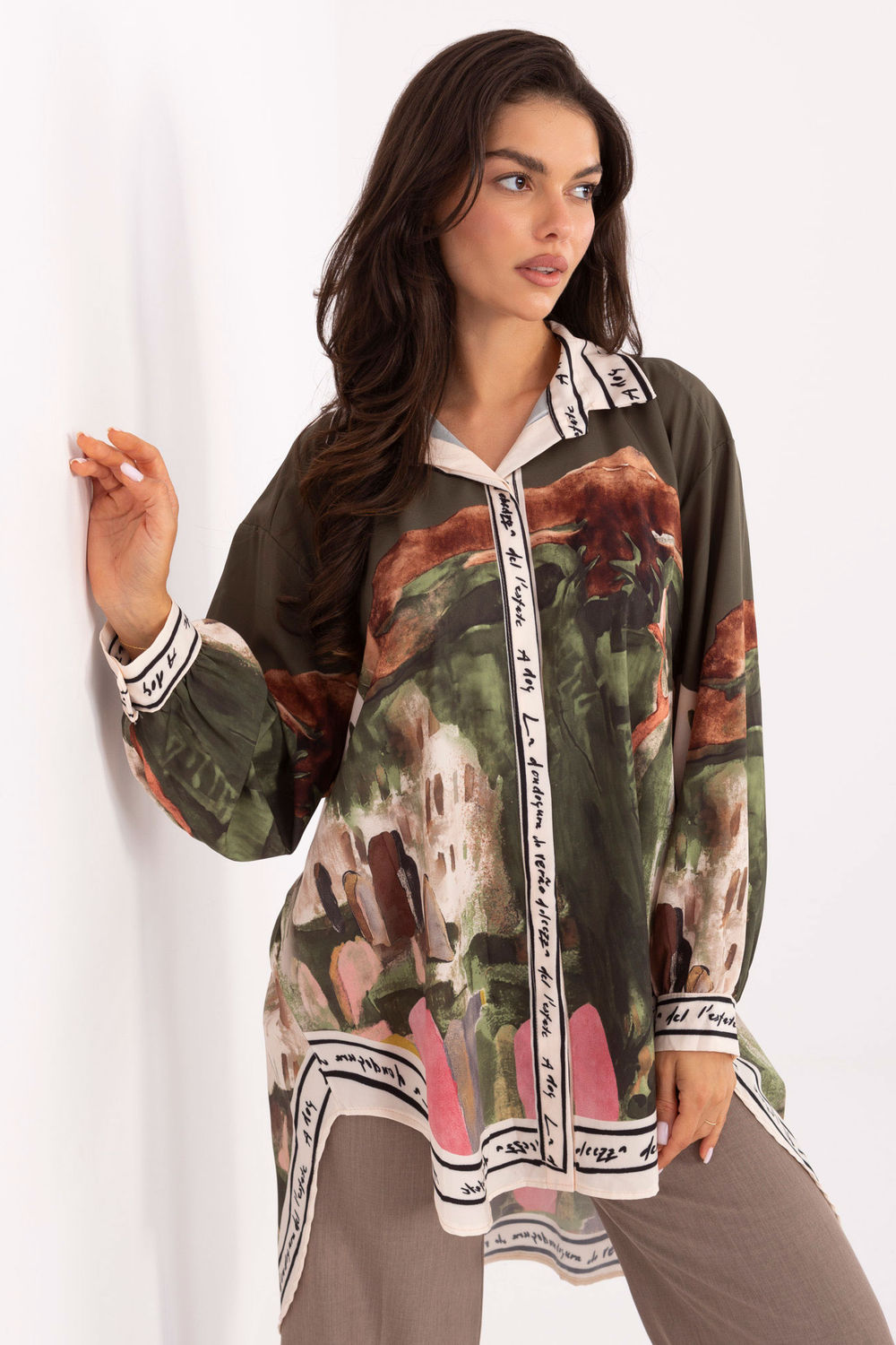 Blouse femme Rue Paris — vert