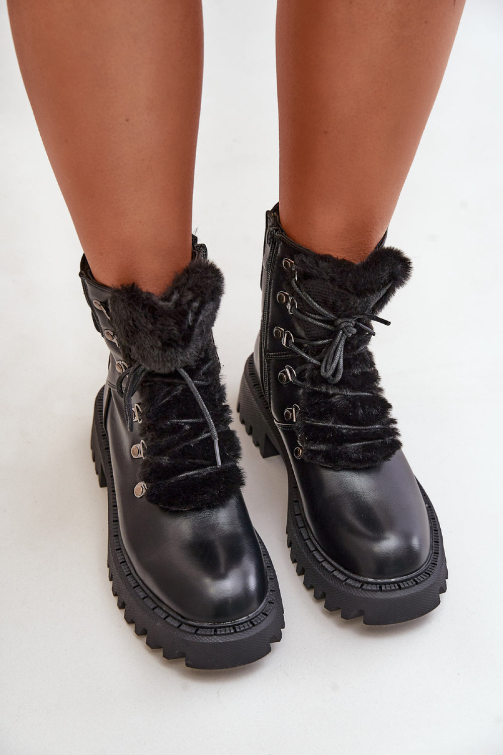 Bottes femme Step in style Trappeur Trappeur — noir