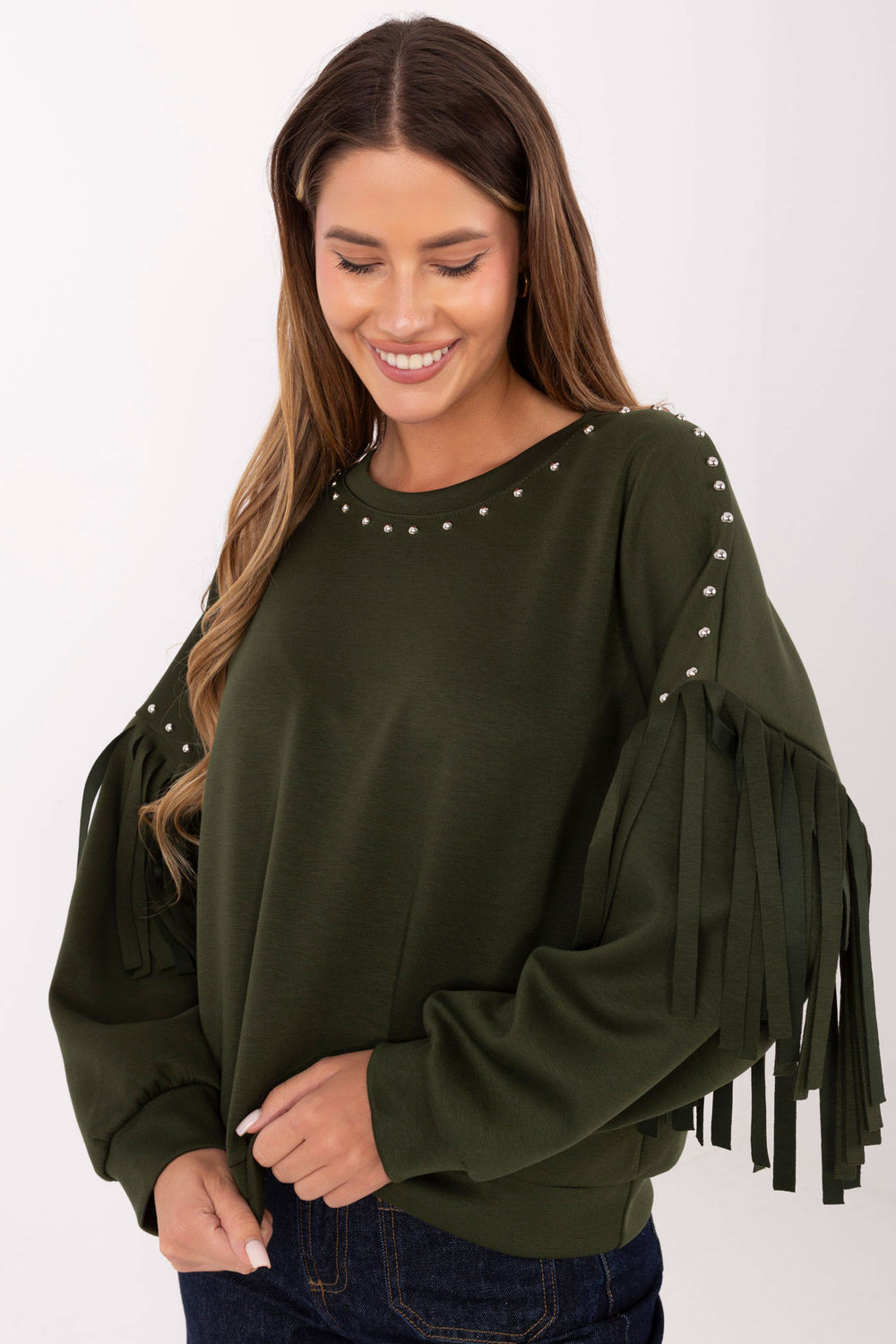 T-shirt femme Rue Paris Sweatshirt Sweatshirt — vert