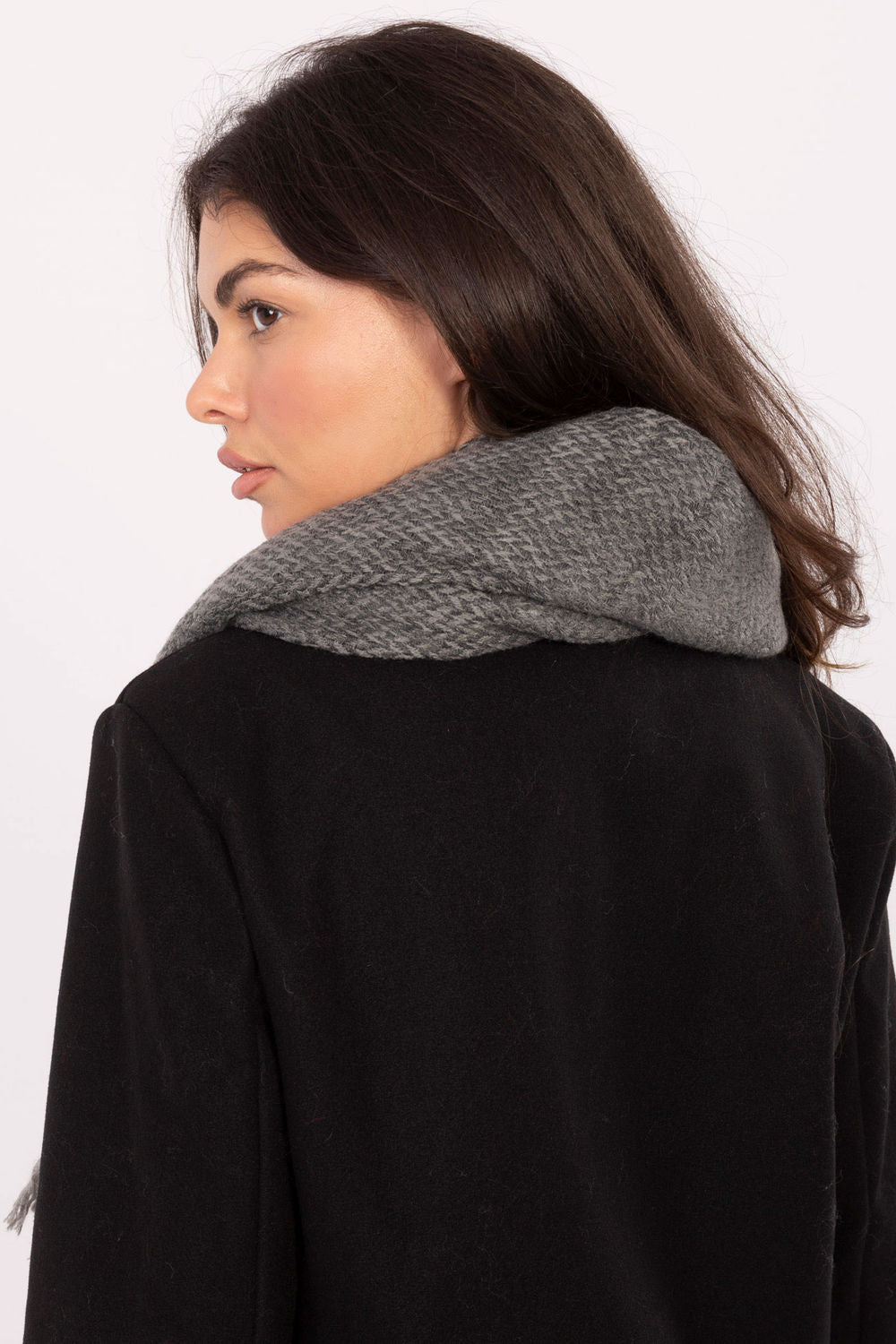 Châle femme AT — gris