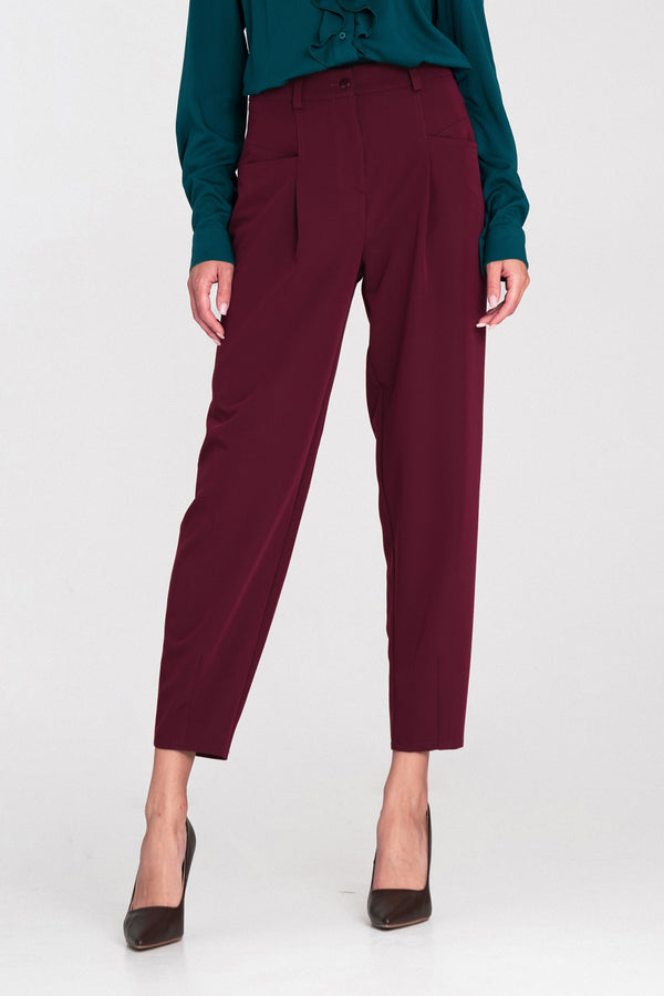 Chaussures à talons femme Nife Pantalon Pantalon — rouge