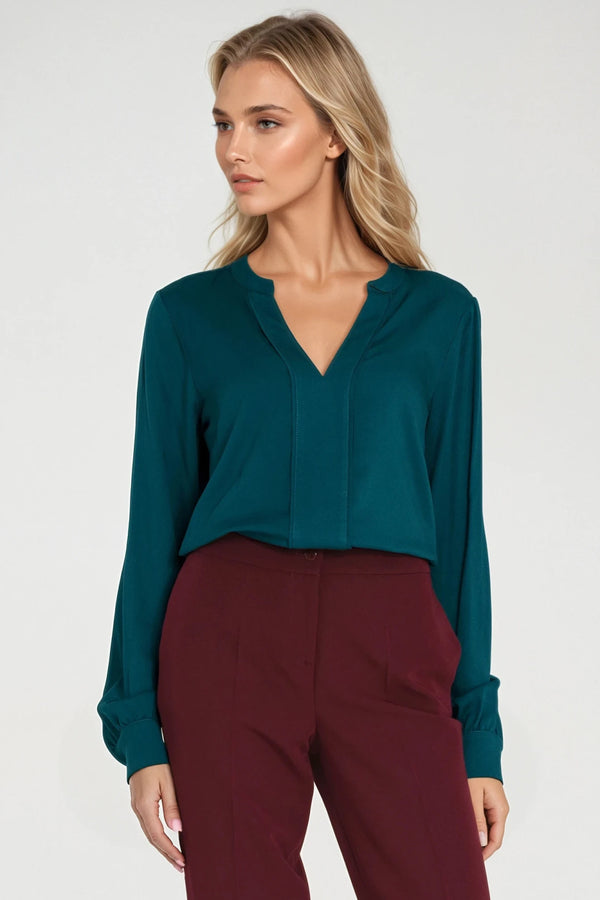 Blouse femme Nife Chemisier Chemisier — vert