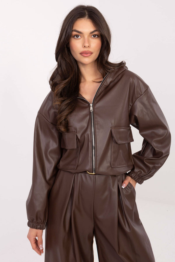 Veste femme Rue Paris — brun