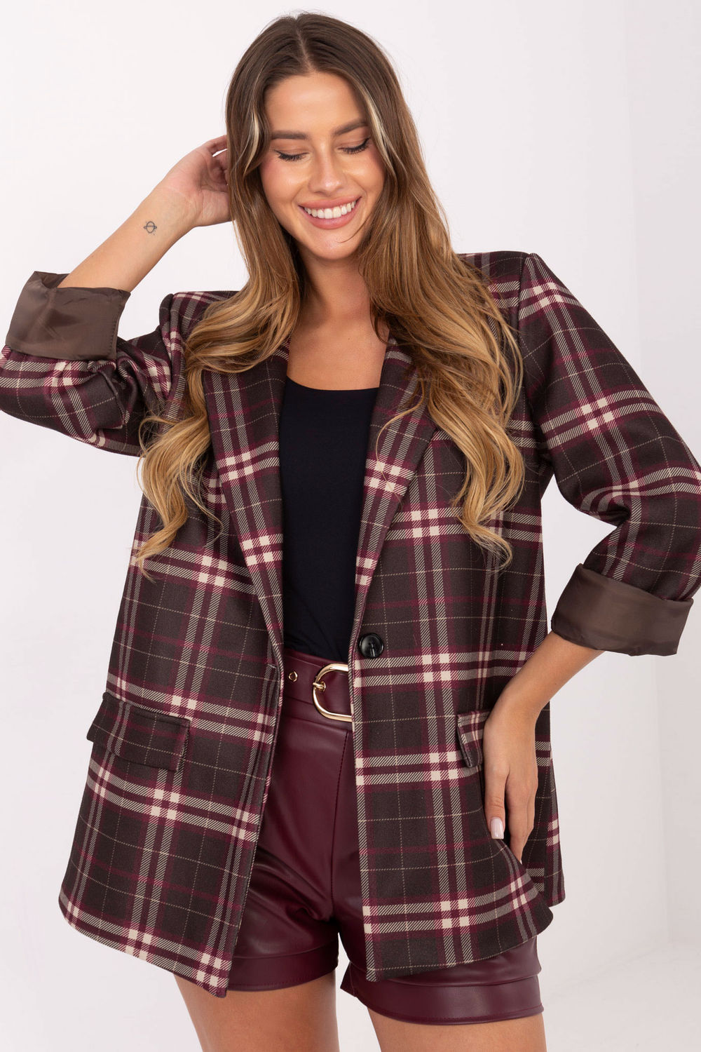 Veste femme Italy Moda — brun