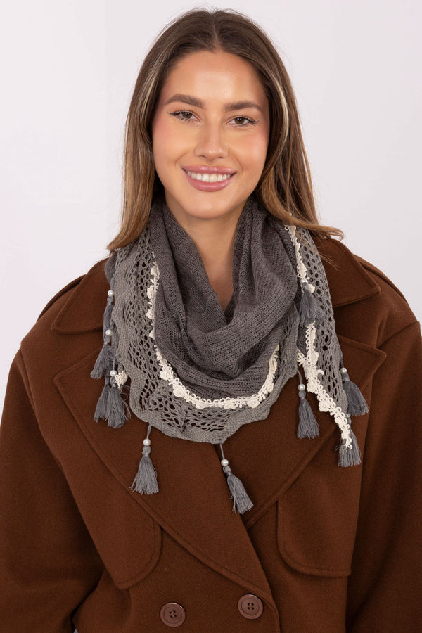 Foulard femme AT — gris