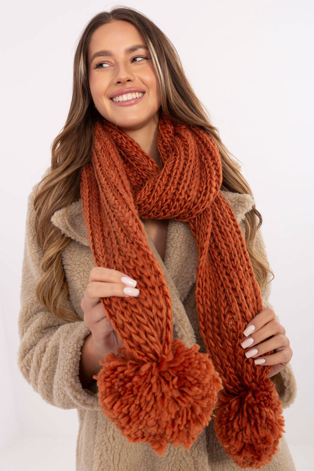 Châle femme AT — orange