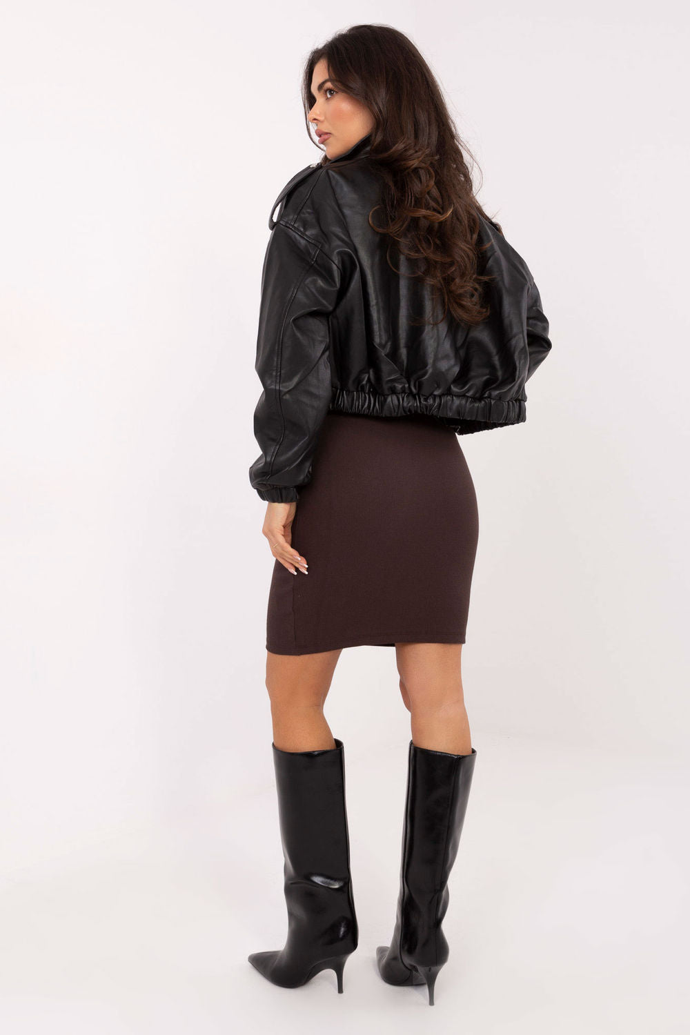 Jupe femme Rue Paris — brun