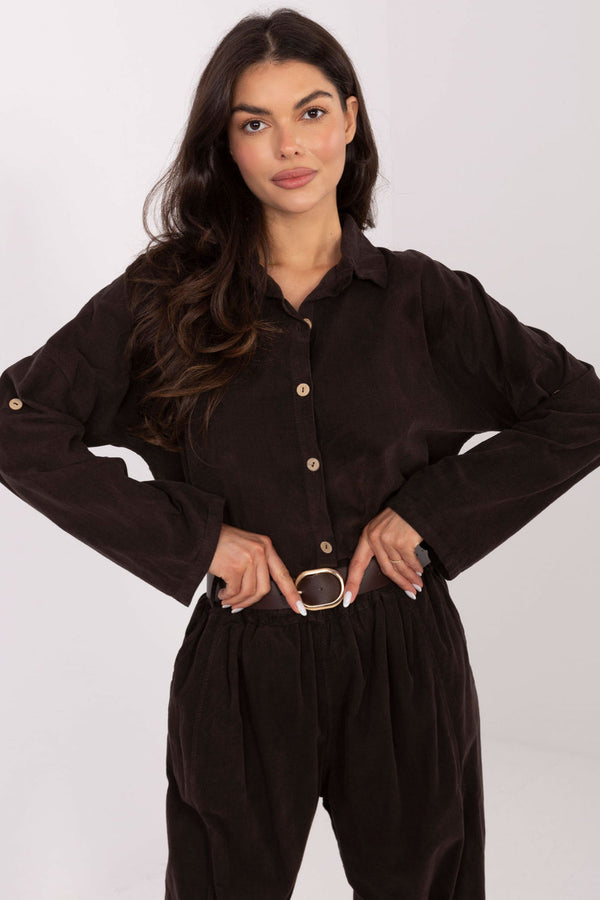 Blouse femme Italy Moda — brun