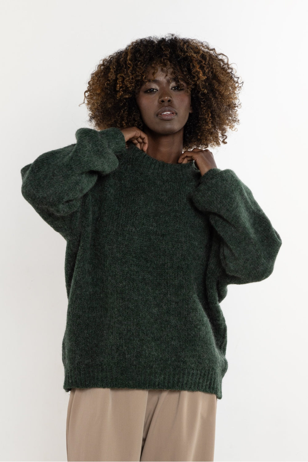 Pull femme awama Chandail Chandail — vert