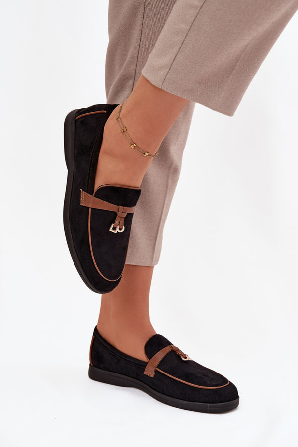 Loafers femme Step in style — noir